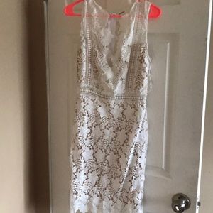 Lace dress from Saved By The Dress